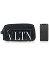 VLTN Pouch Bag Black - VALENTINO - BALAAN 7