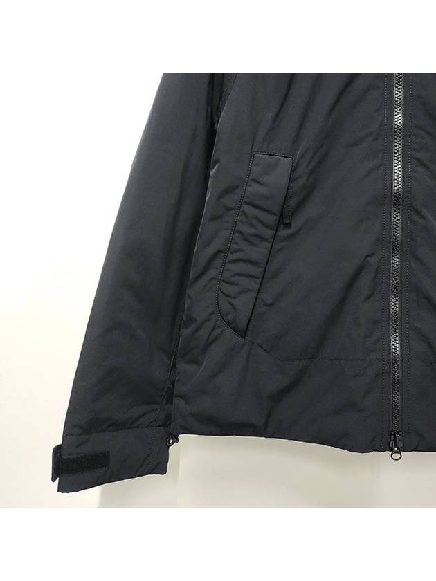 Micro Twill Pure Insulation Technology Primaloft Jacket Black - STONE ISLAND - BALAAN 8