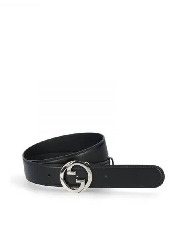 Blondie Leather Belt Black - GUCCI - BALAAN 2