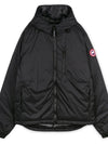 Lodge Down Hooded Padding Jacket Black - CANADA GOOSE - BALAAN 4