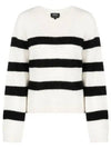 Madison Stripe Knit Top - A.P.C. - BALAAN 2