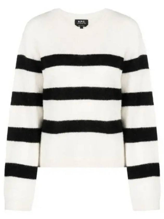 Madison Stripe Knit Top - A.P.C. - BALAAN 2