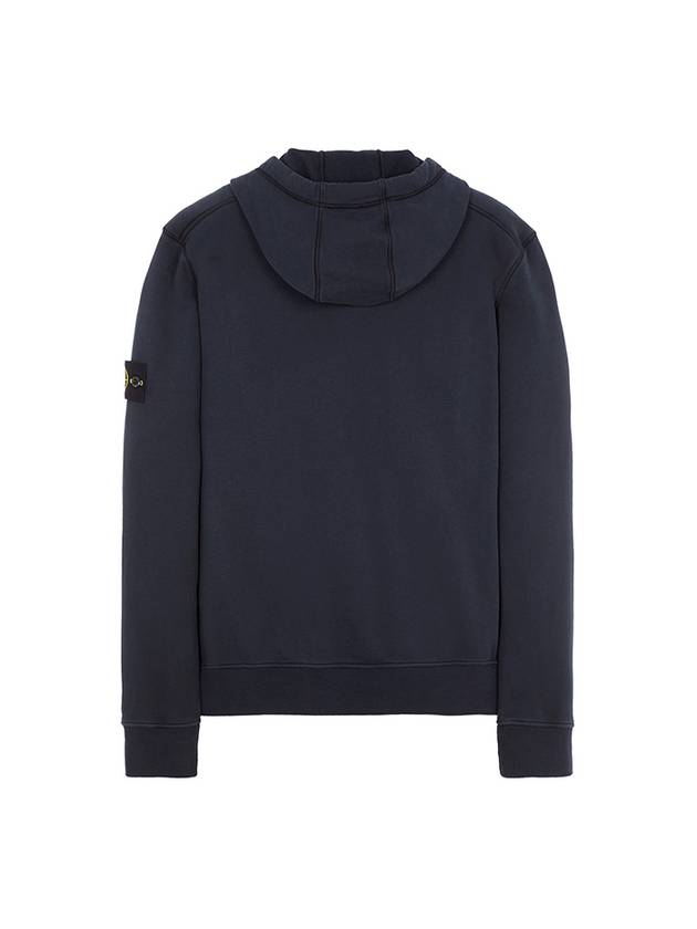 Signature Logo Patch Hoodie Navy - STONE ISLAND - BALAAN 3