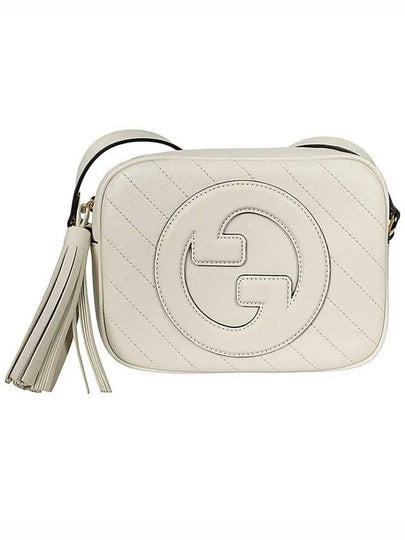 Blondie Small Leather Shoulder Bag White - GUCCI - BALAAN 2