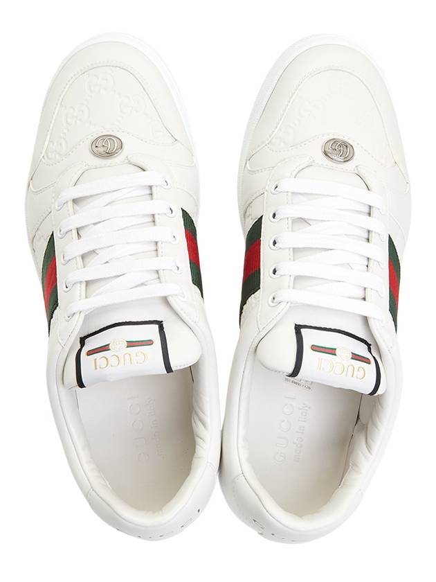 Screener Low Top Sneakers White - GUCCI - BALAAN 3