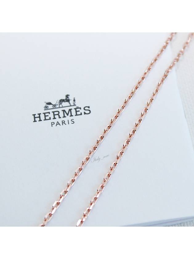 Pop H Mini Necklace New Gold - HERMES - BALAAN 6