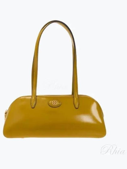 Robinson Small Leather Shoulder Bag Mustard - TORY BURCH - BALAAN 2