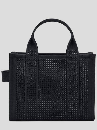 Crystal Canvas Small Tote Bag Black - MARC JACOBS - BALAAN 2