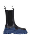 Tire Chelsea Boots Black Blue - BOTTEGA VENETA - BALAAN 1