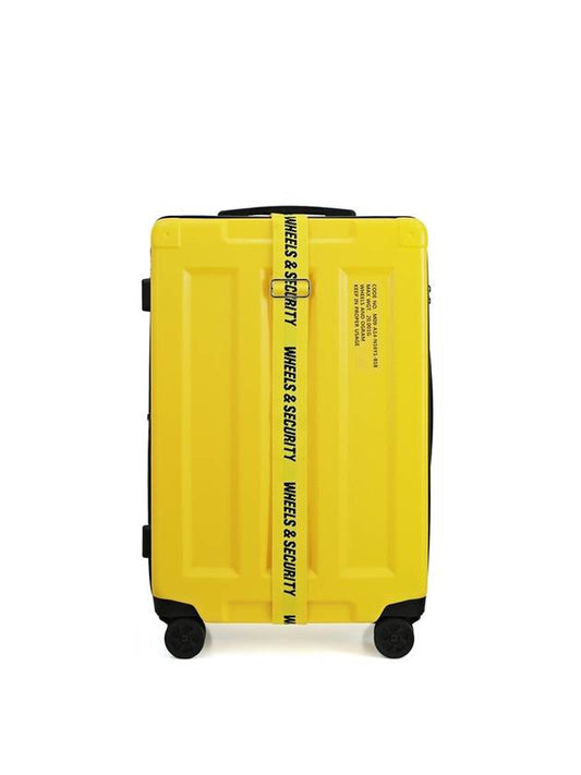 Wheels Containers PC hard carrier 20-inch cabin yellow - RAVRAC - BALAAN 2