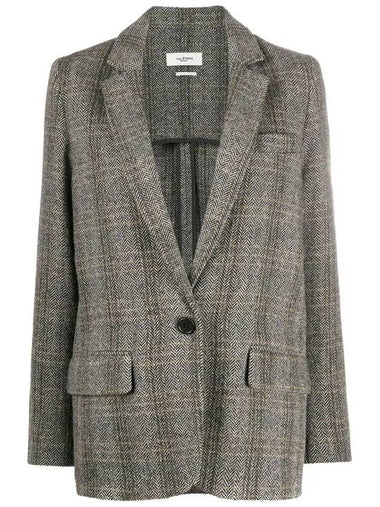 CHARLY Wool Blazer Beige VE0439 00M003E 90BE - ISABEL MARANT - BALAAN 1