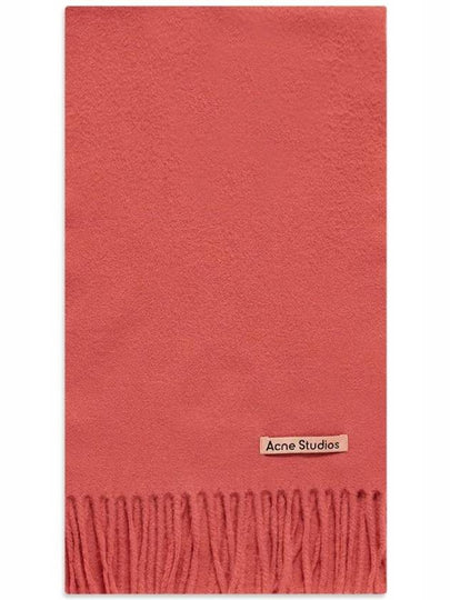 Wool Fringe Muffler Mineral Red - ACNE STUDIOS - BALAAN 2