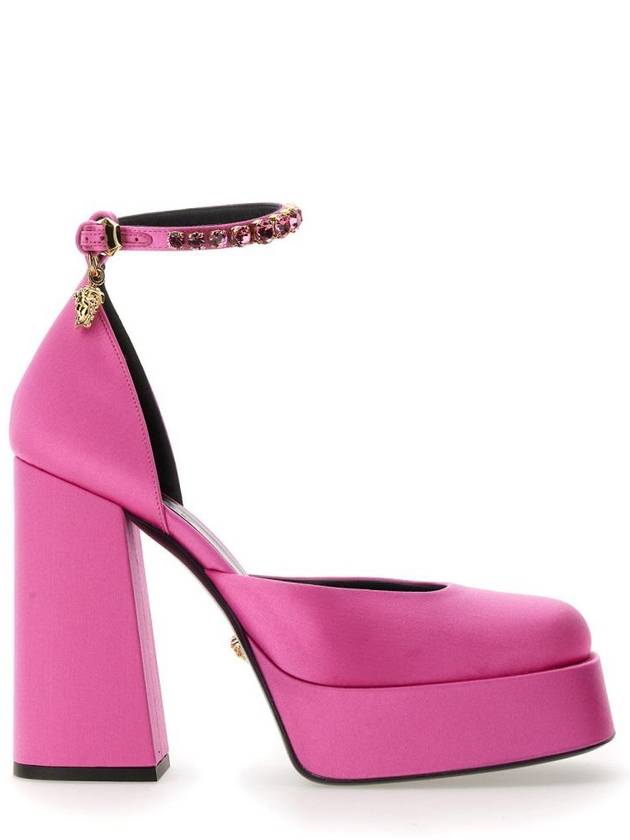 Medusa Aevitas Single Platform Pumps Heel Pink - VERSACE - BALAAN 2