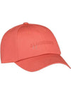 hat Elijah Cotton logo Cap FMAC10287 E192 men's Elijah cotton logo cap - J.LINDEBERG - BALAAN 2