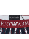 All Over Logo Trunk Briefs Navy - EMPORIO ARMANI - BALAAN 9