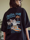 Chillin Surf short sleeve t shirt black - CPGN STUDIO - BALAAN 2