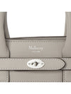 Bayswater Zipped Mini Tote Bag Grey - MULBERRY - BALAAN 9