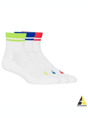 Practice Quarter Socks 3P 3033B698960 Sports - ASICS - BALAAN 1