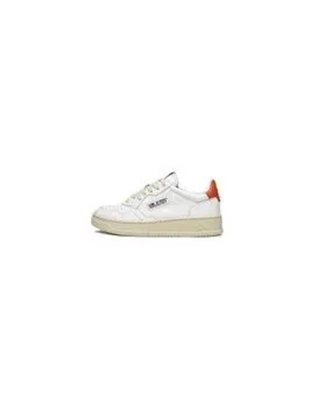 Medalist Orange Tab Low Top Sneakers White - AUTRY - BALAAN 7