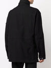 Men's Shadow Wappen Zip-up Jacket Black - STONE ISLAND - BALAAN 5