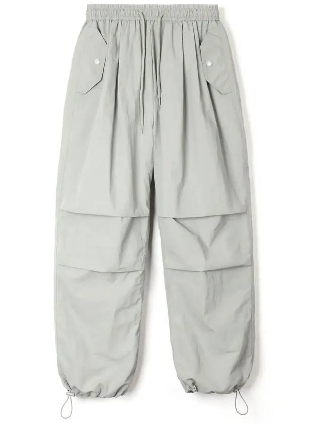 Tasran two-tuck pocket parachute pants_gray - INDUST - BALAAN 8