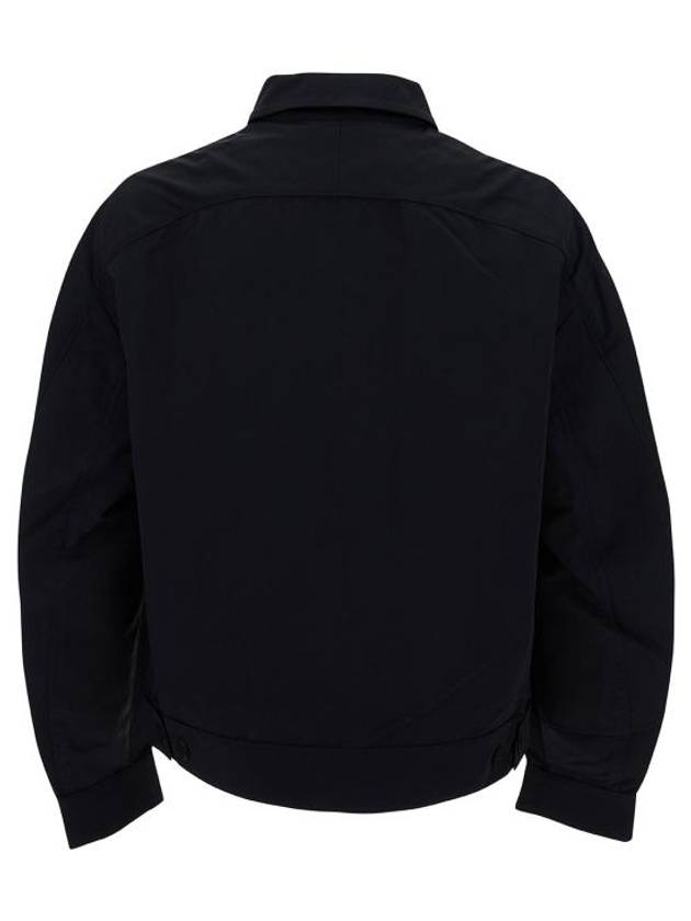 Linu Embossed Logo Zip-up Jacket Black - JACQUEMUS - BALAAN 3