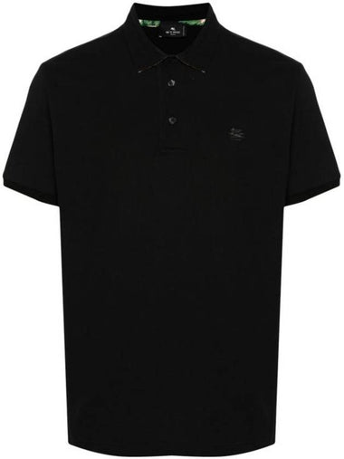 Polo T Shirt MRMD0006AC174 N0000 Black - ETRO - BALAAN 1