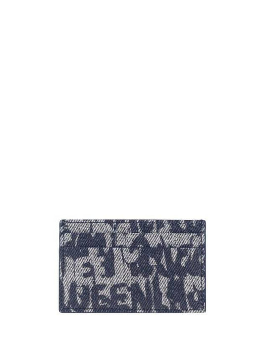 24FW Men’s Wallet 7362301AATC 4072 BLUE - ALEXANDER MCQUEEN - BALAAN 1