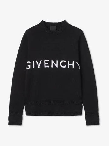 Logo 4G Knit Black BM90G9401M001 - GIVENCHY - BALAAN 1