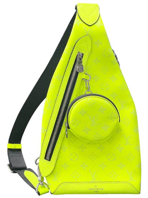 Duo Sling Bag Neon Yellow - LOUIS VUITTON - BALAAN 2