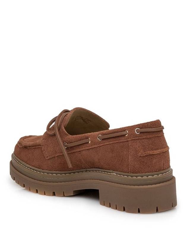 Michael Kors 'Cameron' Brown Suede Loafers - MICHAEL KORS - BALAAN 3