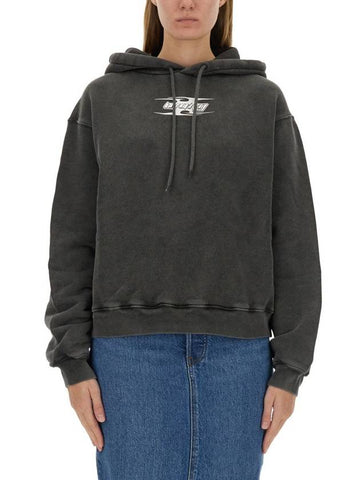 T By Alexander Wang Sweatshirt With Logo - ALEXANDER WANG - BALAAN 1