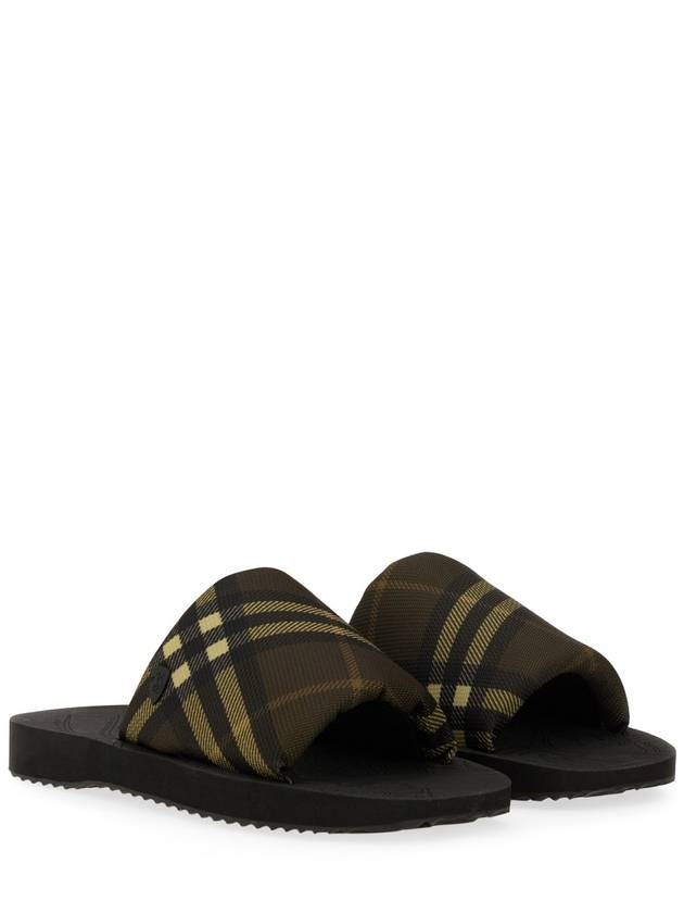 Check Trek Slippers Heath - BURBERRY - BALAAN 4