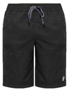 Zebra Logo Patch Swim Shorts Black - PAUL SMITH - BALAAN 2