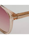 Sunglasses TF1051K 72T Pink Transparent Horn Rim Asian Fit - TOM FORD - BALAAN 5