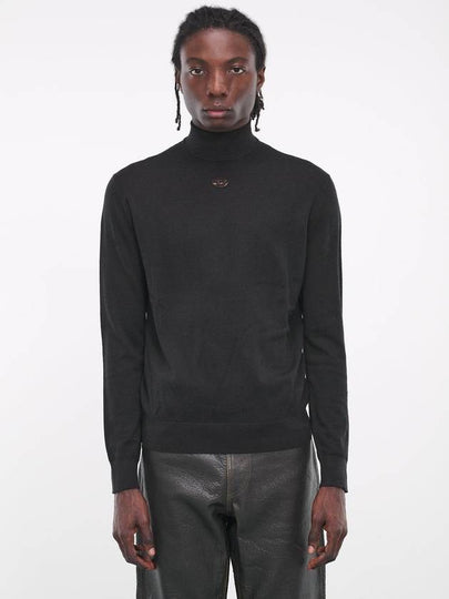 K-Gil Turtleneck Black - DIESEL - BALAAN 2