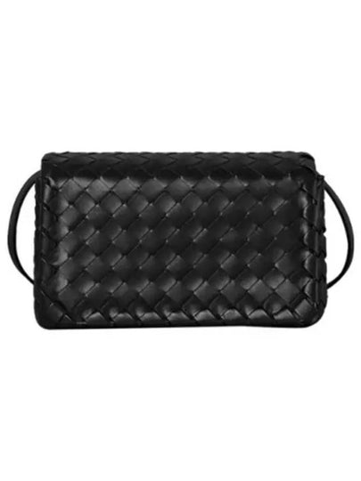 Intrecciato Cross Bag Black - BOTTEGA VENETA - BALAAN 2