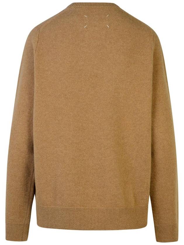 Maison Margiela Beige Wool Sweater - MAISON MARGIELA - BALAAN 3