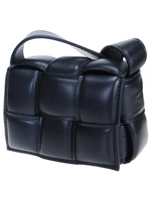 Candy Cassette Padded Mini Cross Bag Black - BOTTEGA VENETA - BALAAN 3