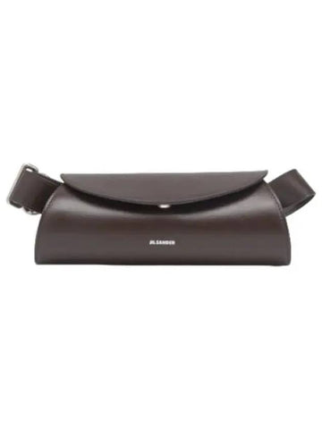 Mini Canolo Shoulder Bag Ebony - JIL SANDER - BALAAN 1