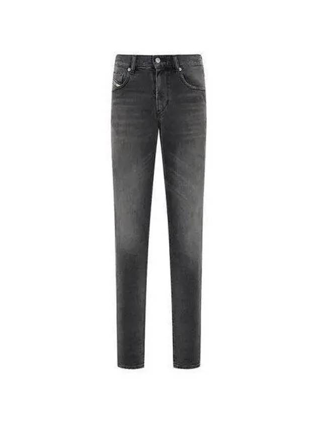 Slim fit straight black pants denim A0355809F18 - DIESEL - BALAAN 1