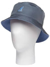 Reversible Bucket Hat Bungeoji Hat K5364 Blue Gray - KANGOL - BALAAN 4