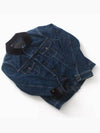 Corduroy Point Denim Jacket Blue - LANVIN - BALAAN 2