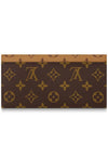 Emily Monogram Reverse Canvas Long Wallet Brown - LOUIS VUITTON - BALAAN 7