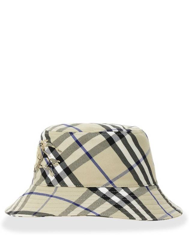 Check Bucket Hat Green - BURBERRY - BALAAN 3