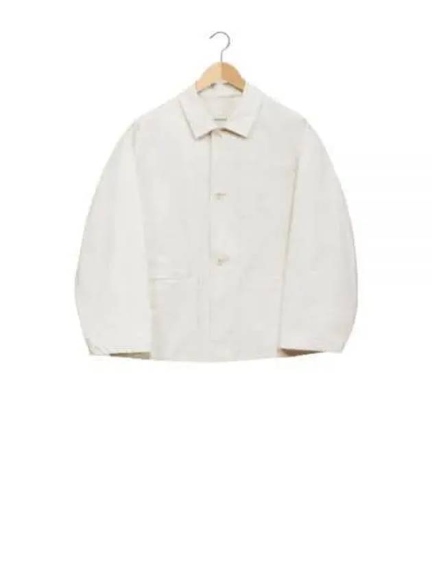 Boxy SB Workwear Jacket Pale Ecru - LEMAIRE - BALAAN 2