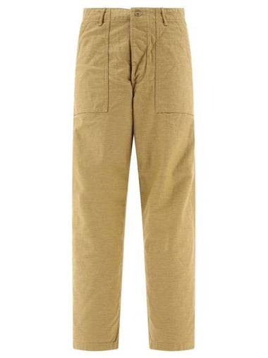 straight pants 01500240KHAKI Khaki - ORSLOW - BALAAN 1