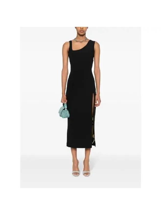 Asymmetric neck sleeveless dress 75HAO9A9N0217 899 - VERSACE - BALAAN 2