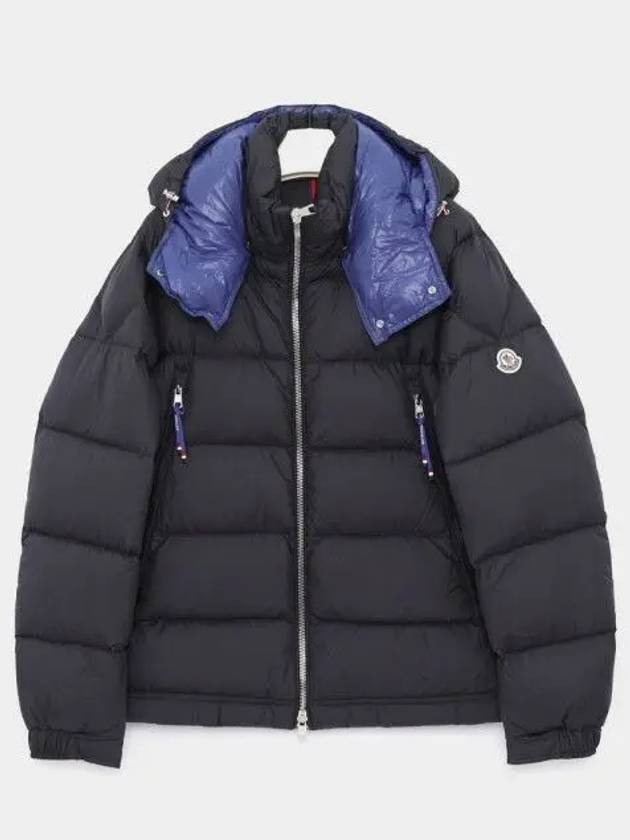 Poirier patch logo hooded padded men s jacket 1A00146 549SK 779 270517 1040434 - MONCLER - BALAAN 1