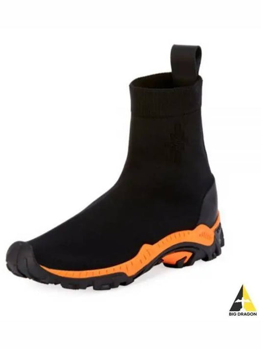 MARCELO FLYKNIT BOOTS Sneakers Black Orange CMIA070S18740099 1018 - MARCELO BURLON - BALAAN 1